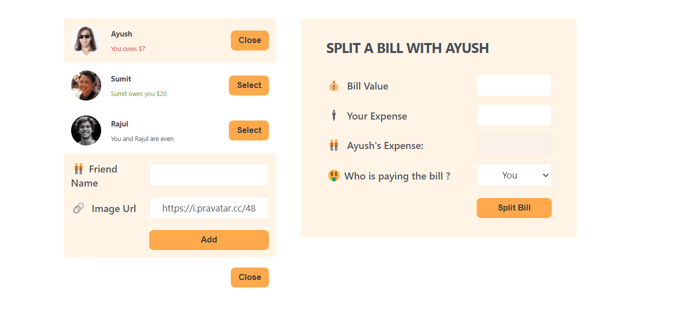 Split Bill